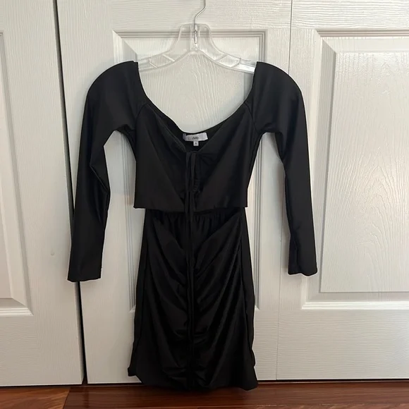 adika black dress DIANA BLACK  Z  R A